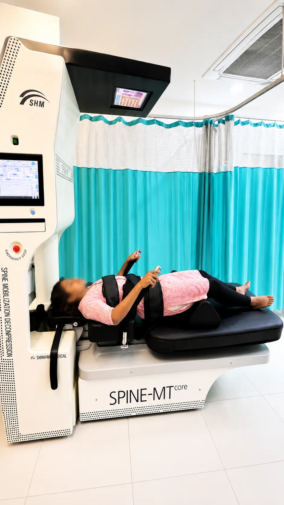 Advanced robotic spinal decompression therapy